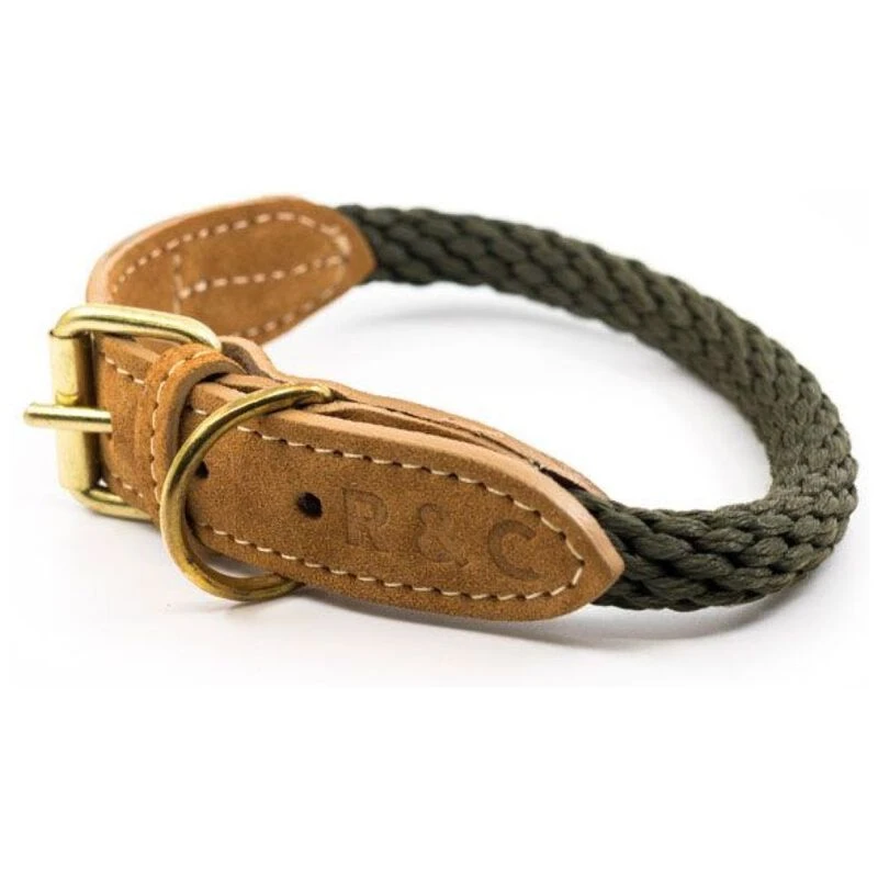 Braided rope sale collar