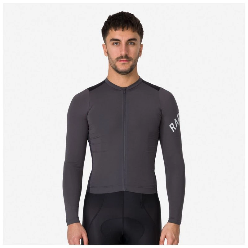 2024最新のスタイル Rapha Mens Pro Team LS Lightweight Cycling Jersey (Asphalt Wear