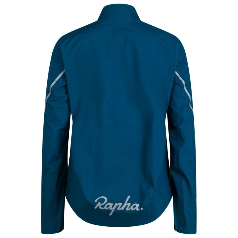 Rapha Womens Rapha Gore-Tex Waterproof Jacket (Jewelled Blue