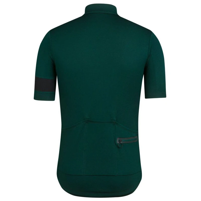 Rapha Mens Classic II Jersey (Dark Green) | Sportpursuit.com
