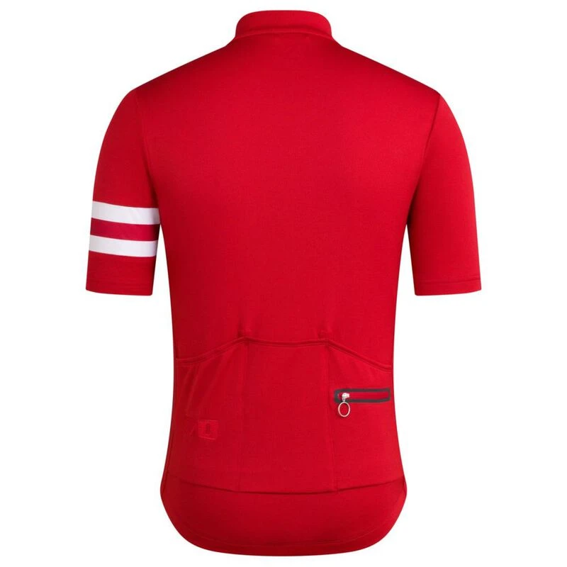 Rapha Mens Classic Country Jersey (Maroon) | Sportpursuit.com