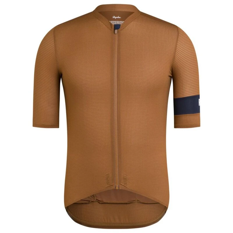 Rapha Mens Pro Team Flyweight Jersey Brown Sportpursuit