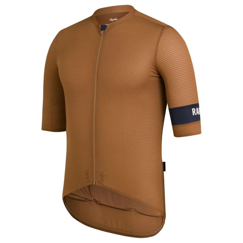Rapha Mens Pro Team Flyweight Jersey Brown Sportpursuit