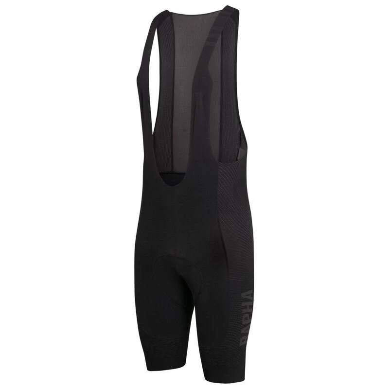 Rapha Mens Pro Team Powerweave Bib Shorts (Black/Black