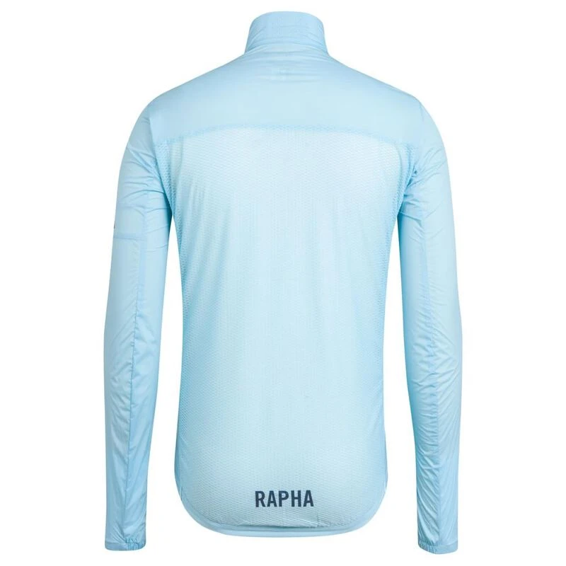 Rapha Mens Pro Team Lightweight Wind Jacket (Light Blue