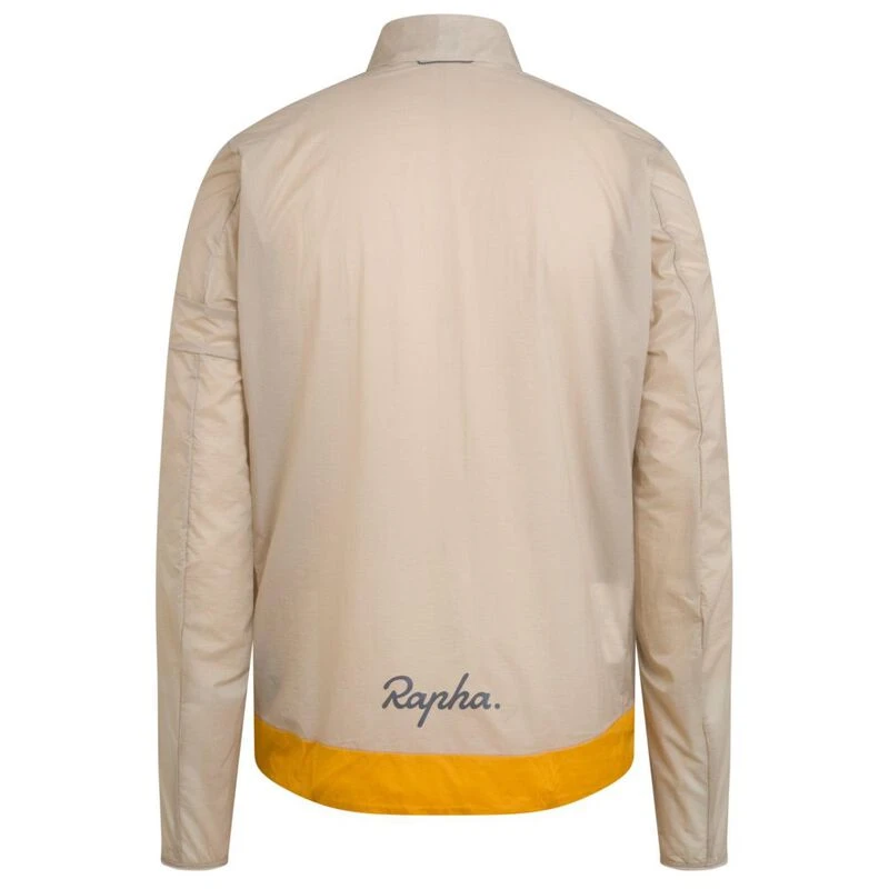 Rapha イエロー サイクルジャケット 長袖 Rapha Mens Explore Lightweight Jacket (Stone/Dark Yellow