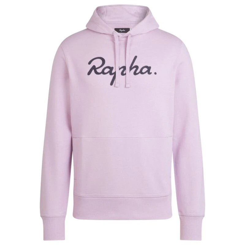 人気を誇る Rapha Mens Logo Pullover Hoodie (Lilac/Dark Grey ウェア