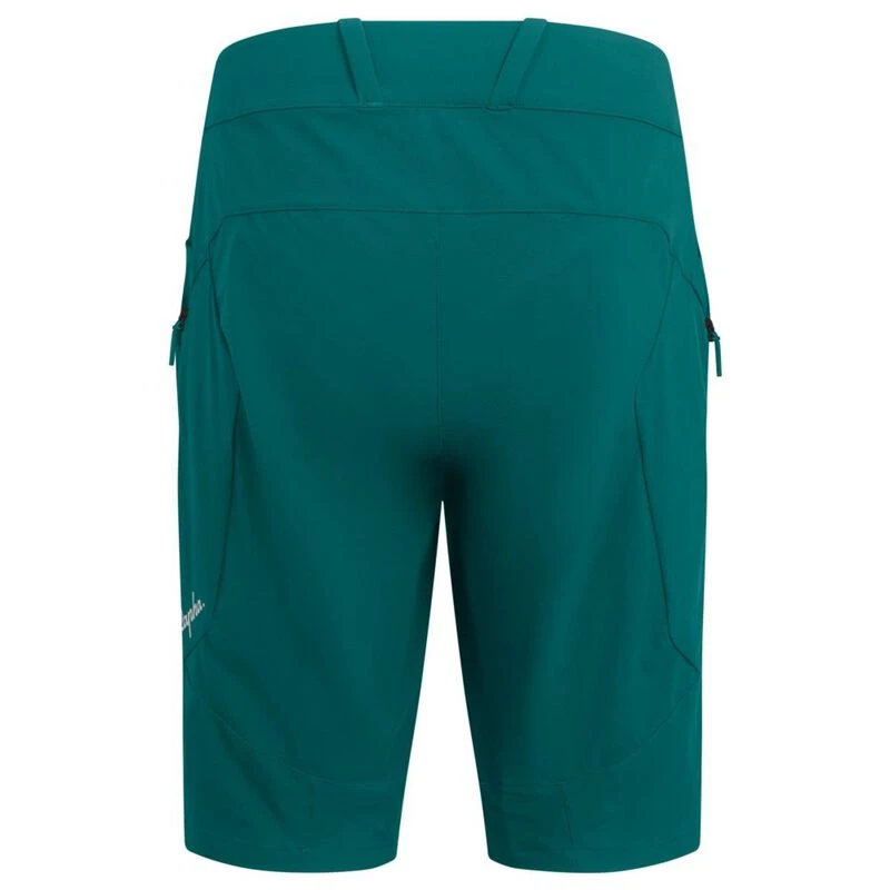 Rapha Mens Trail Shorts (Blue Green/Egg Shell