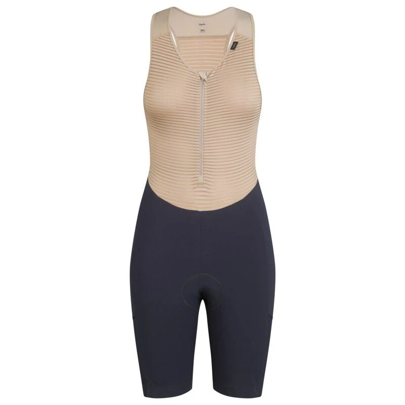 Rapha Womens Cargo Bib Shorts (Dark Grey/Stone