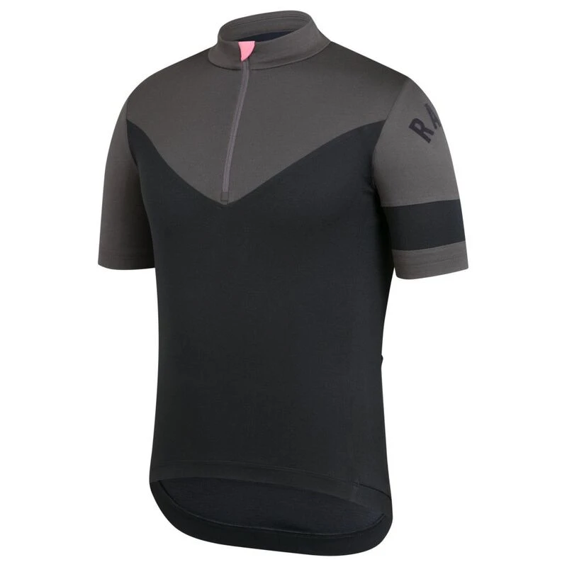 Rapha Mens Classic Bi-Colour Jersey (Black) | Sportpursuit.com