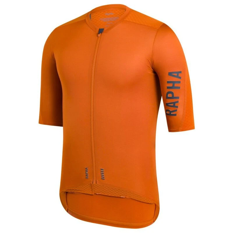 ウェア Rapha Pro Team AERO Jersey s Rapha Mens Pro Team Aero Jersey (Burnt Orange