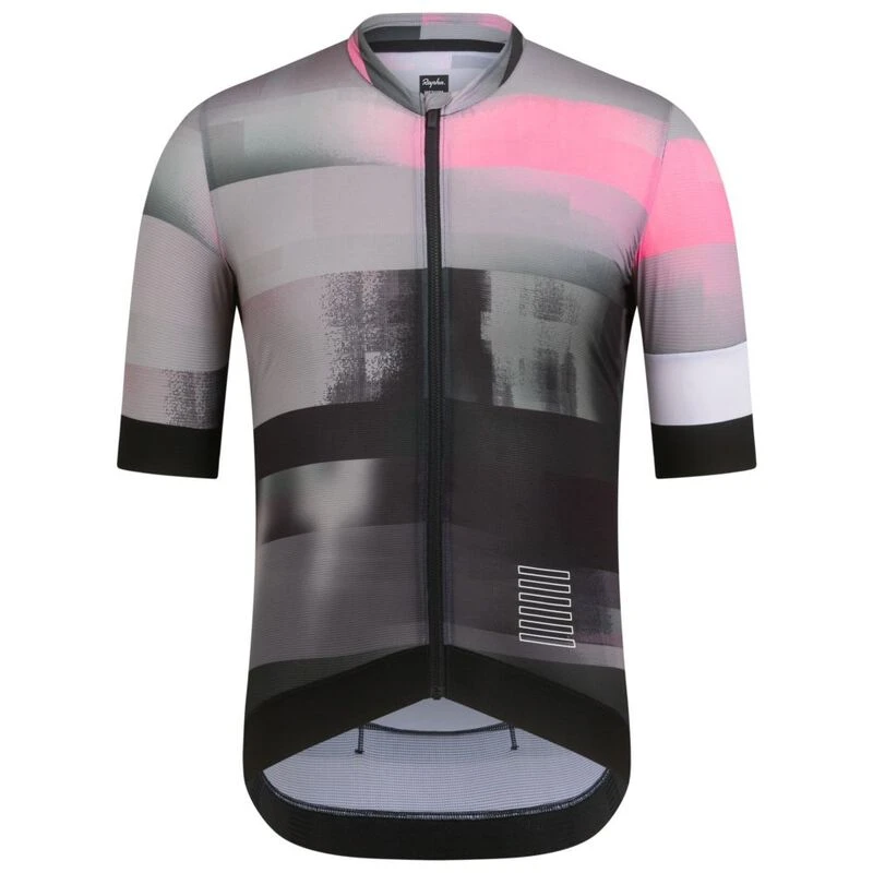 RAPHA PRO TEAM サイクルジャケット グレー/ピンク プロチーム | Rapha