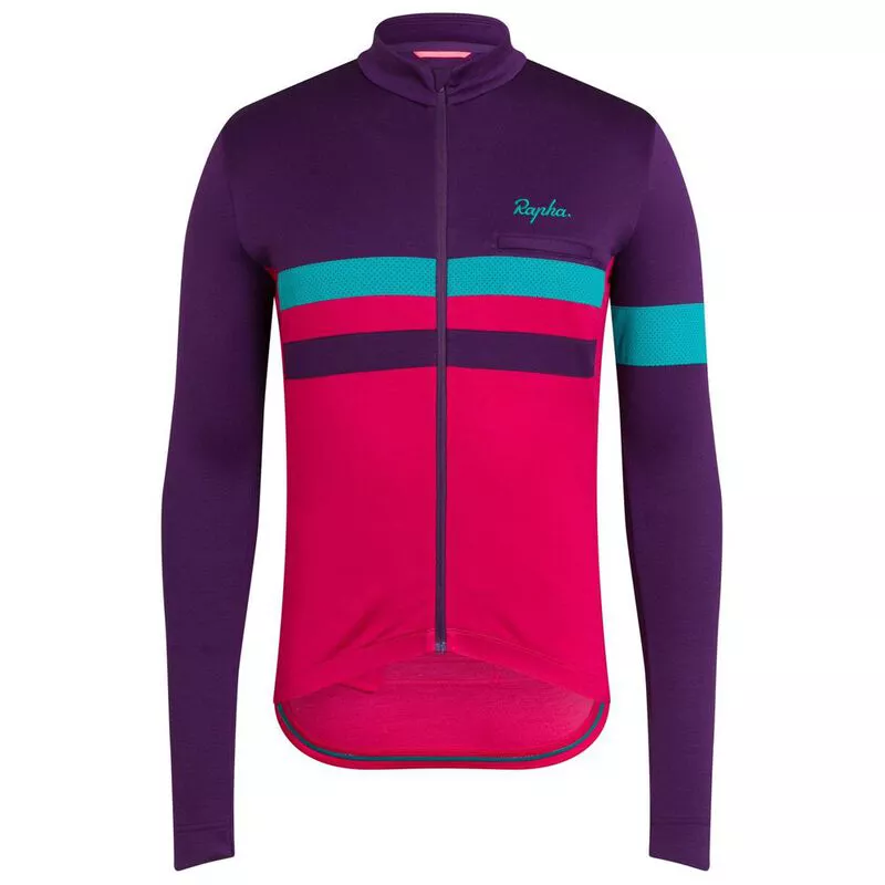 Maillot De Cyclisme Homme - Manches Courtes, Fermeture éclair, Poches - Multicolore - Neuf