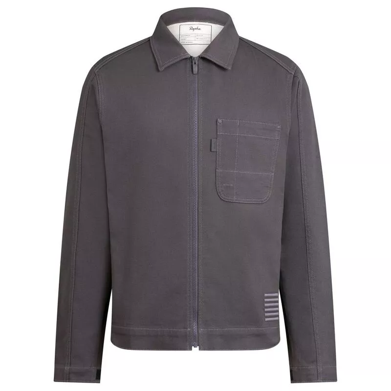 Rapha Mens Mechanics Jacket Carbon Grey Sportpursuit