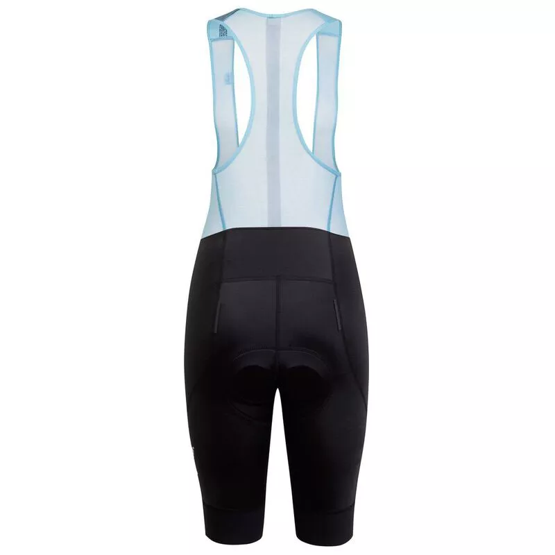 Rapha Womens Souplesse Flyweight Bib Shorts (Back/Light Blue