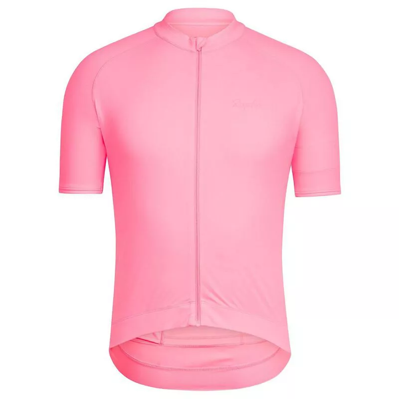 Rapha Mens Core Jersey High Vis Pink Sportpursuit