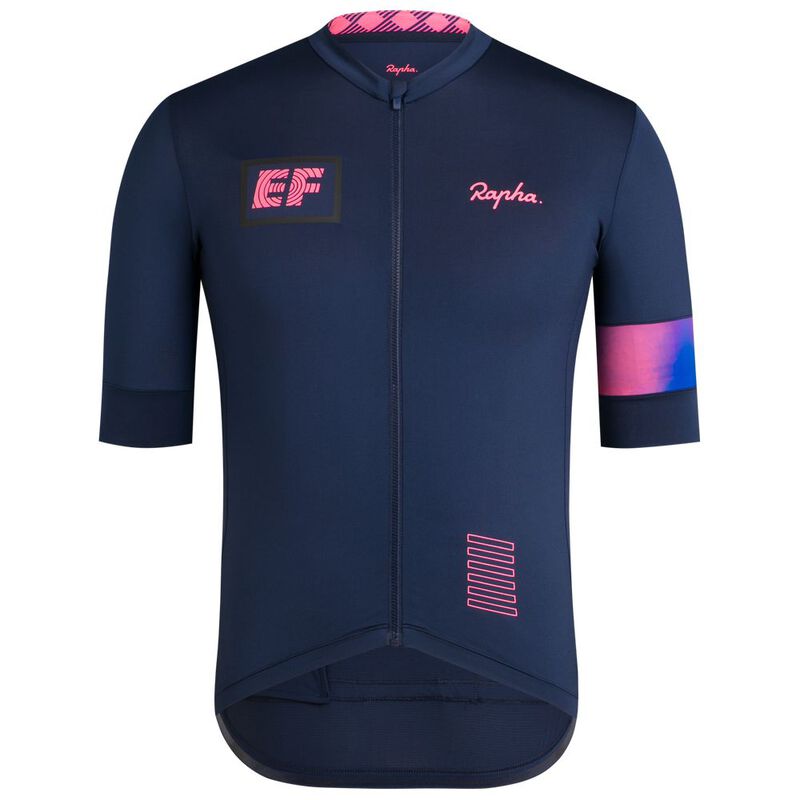 Rapha EF Education First – Manchons Thermiques Homme, Taille S, Marine