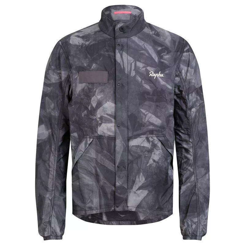Rapha Mens OutskirtsTie Dye Wind Jacket (Black