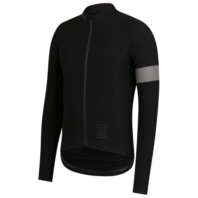 Rapha Mens Pro Team Shadow Long Sleeve Jersey (Black) | Sportpursuit.c