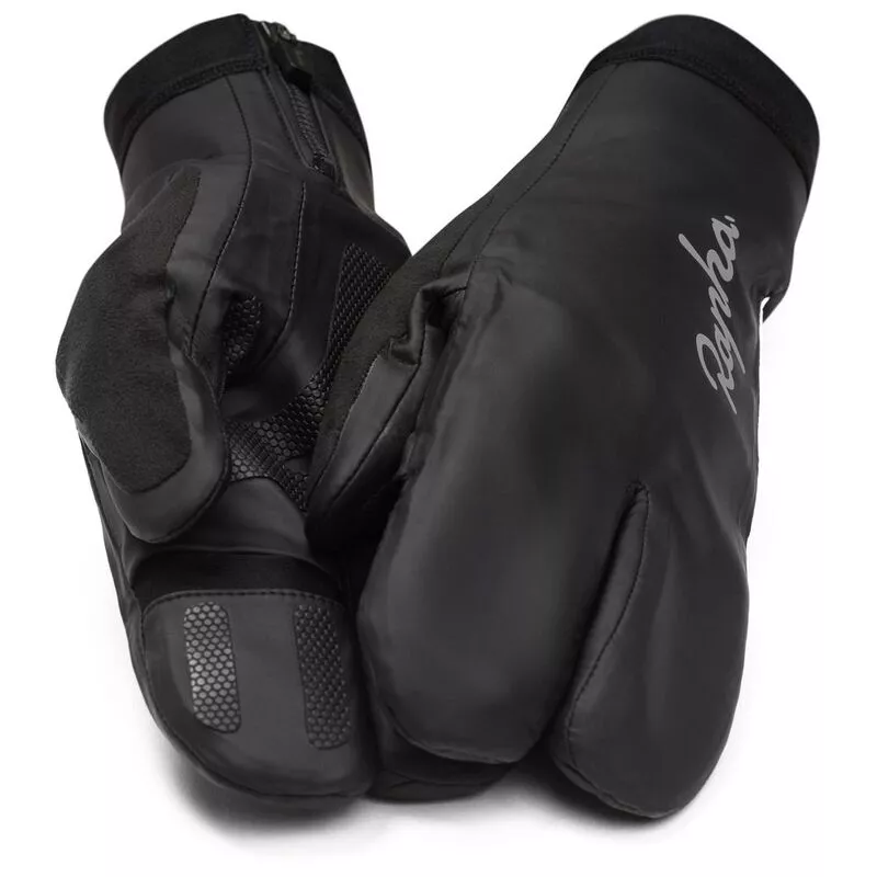 Rapha Overmitt Gloves (Black) | Sportpursuit.com
