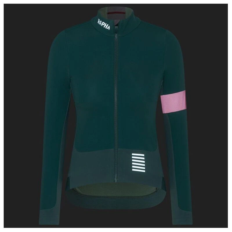 Rapha Womens Pro Team Winter Jacket (Grey Blue/Dark Purple