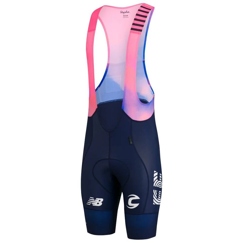 Rapha Mens EF Education First Pro Team Regular Bib Shorts Dark Navy