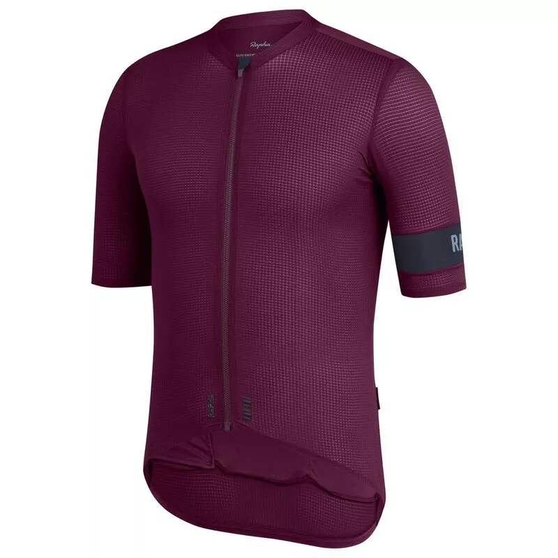 Rapha Mens Pro Team Flyweight Jersey Plum Sportpursuit