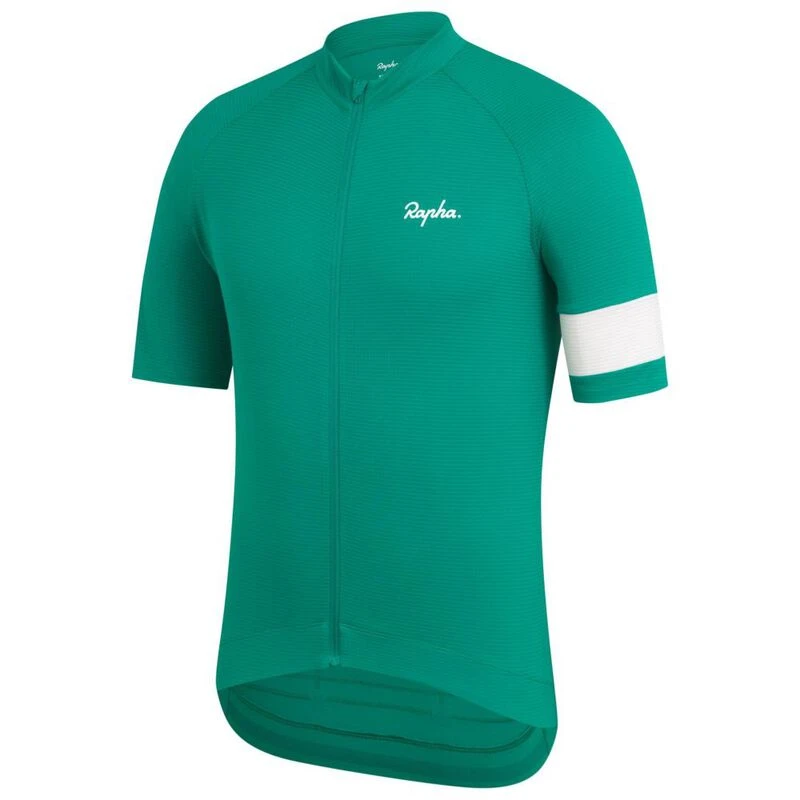 Rapha Mens Core Lightweight Jersey (Green) | Sportpursuit.com