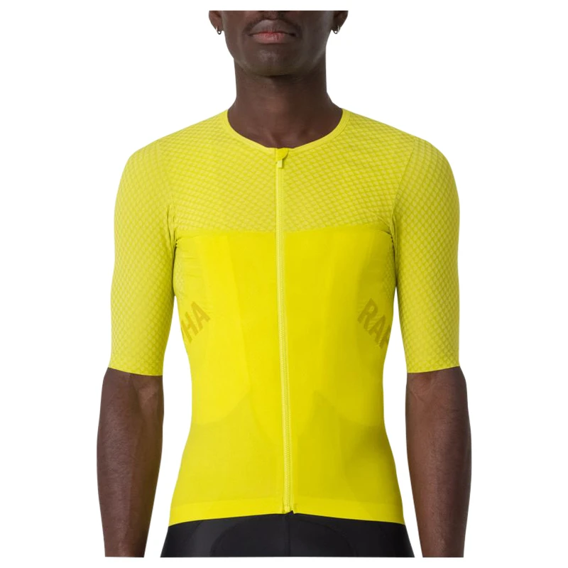 Rapha Mens Pro Team Crit Jersey (Chartreuse/Gecko Yellow) | Sportpursu