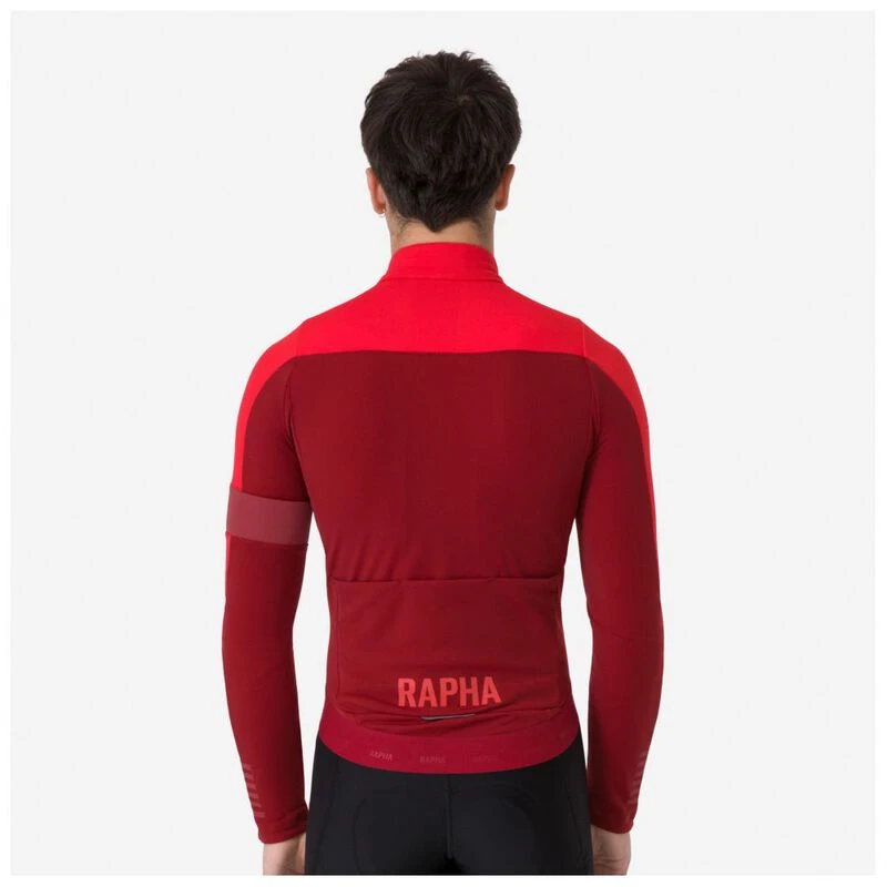 Rapha PRO TEAM WINTER JERSEY XXS赤 Rapha PRO TEAM WINTER JERSEY XXS赤