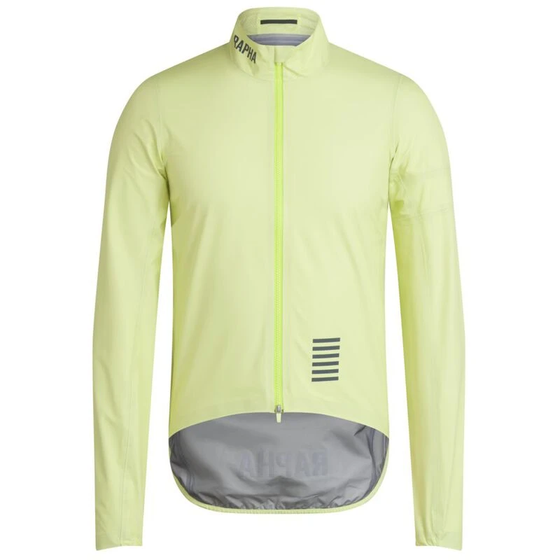 Rapha Mens Pro Team Gore-Tex Rain Jacket (Lime Green/Dark
