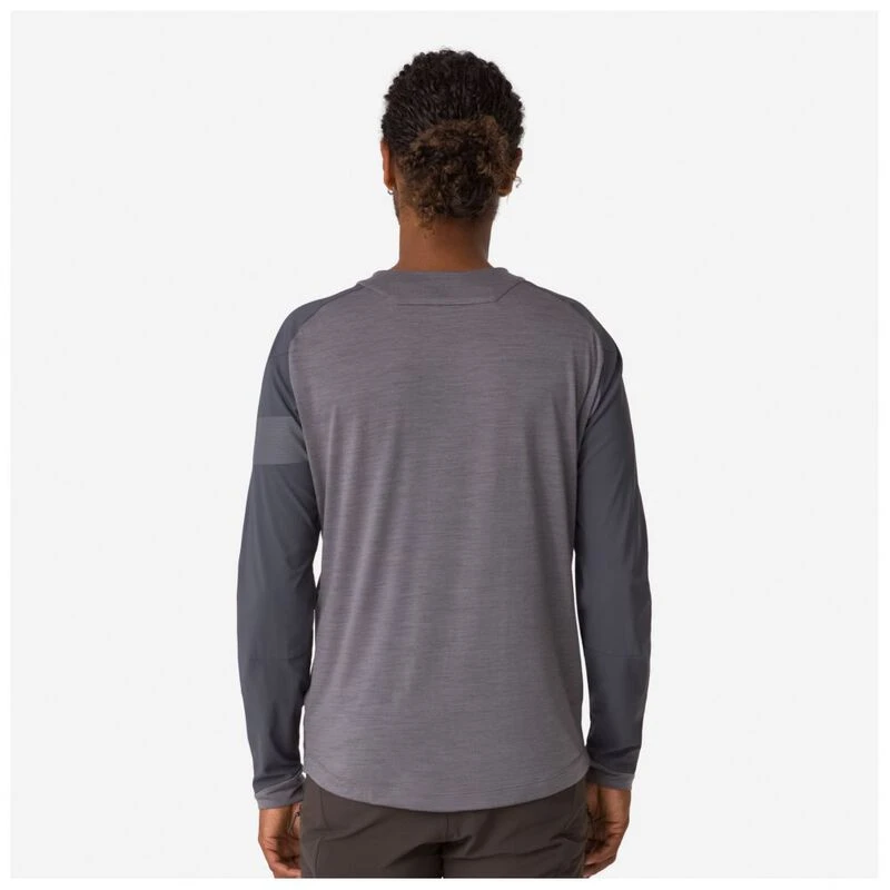Rapha Mens Trail Windblock Jersey (Mushroom/Grey