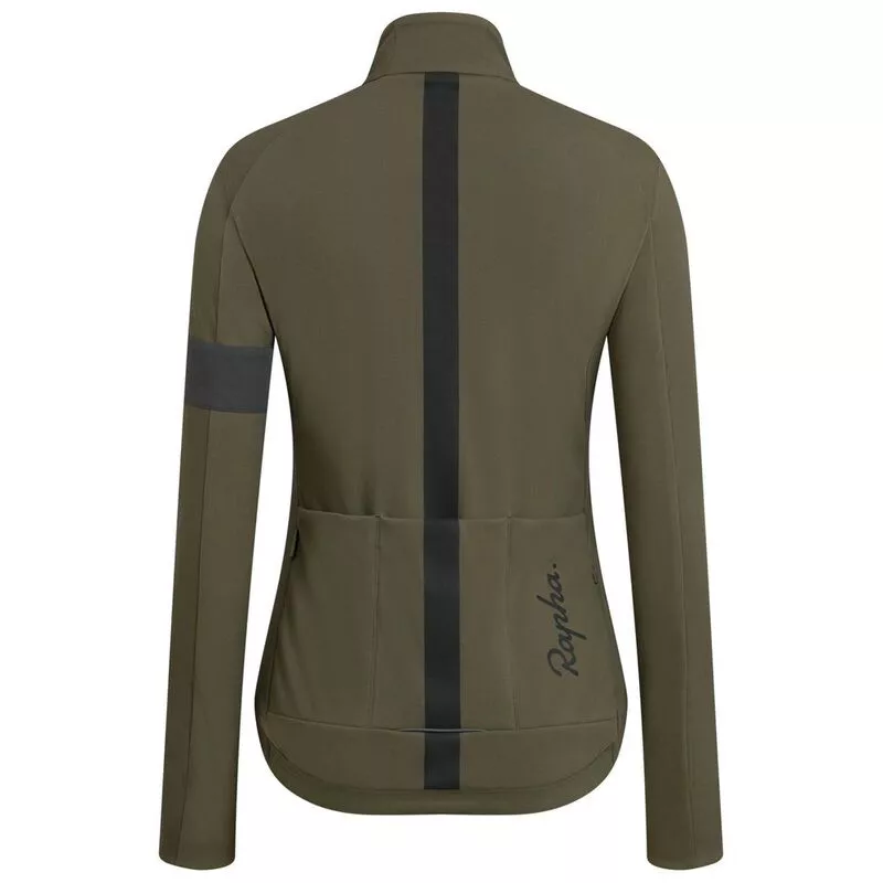 Rapha Womens Souplesse Training Jacket (Dark Olive Rapha Womens Souplesse Training Jacket (Dark Olive