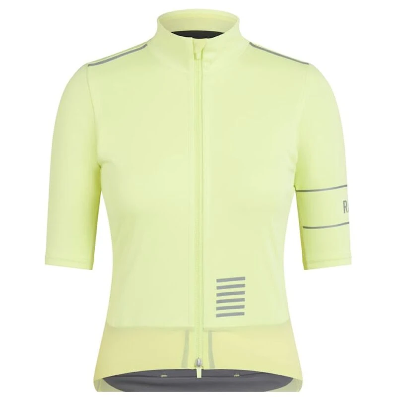 Rapha Womens Pro Team Windstopper Jersey (Lime Green/Silver) | Sportpu