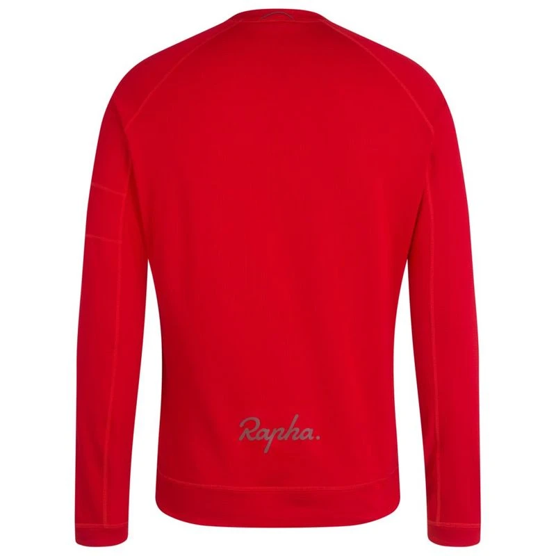 Rapha Mens Explore Pullover (Dark Red) | Sportpursuit.com