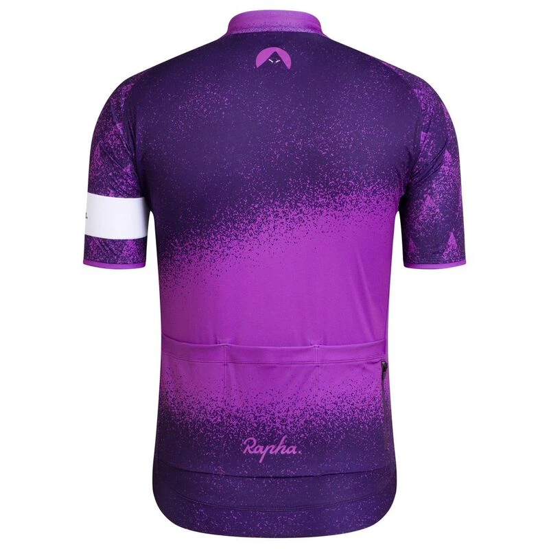 Rapha Mens Grinduro Core Jersey (Purple) | Sportpursuit.com