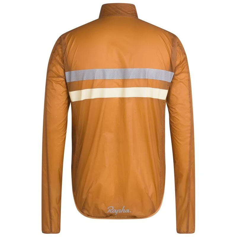 Rapha Veste Brevet Flyweight Homme (Marron) | privatesportshop.fr