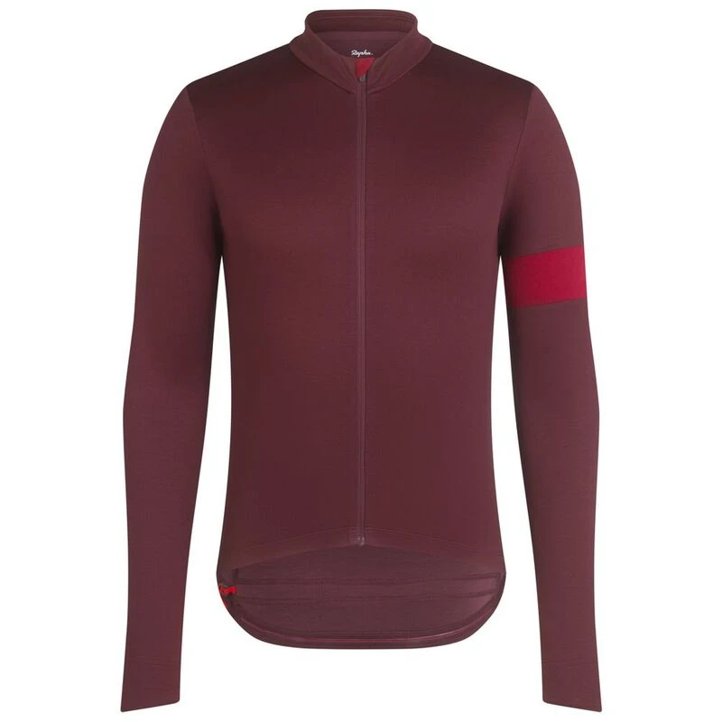 Rapha Mens Classic Jersey (Burgundy/Dark Red/Red