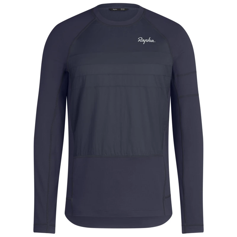 Rapha Mens Explore Pullover (Dark Grey/Off-White) | Sportpursuit.com