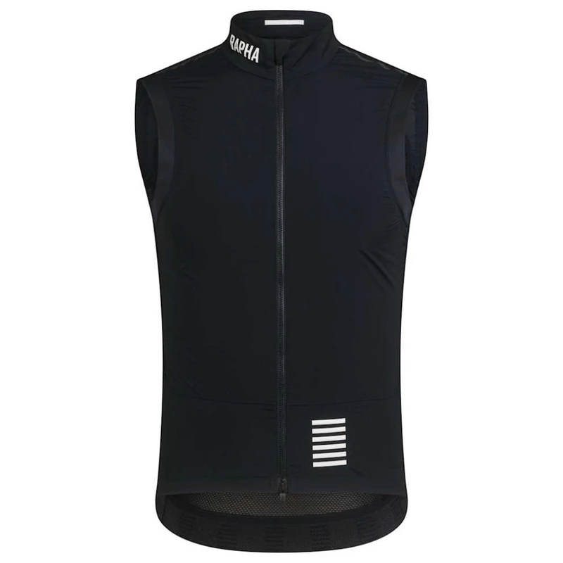 Rapha Mens Pro Team Lightweight Gilet (Anthracite/Basic White 2) | Spo