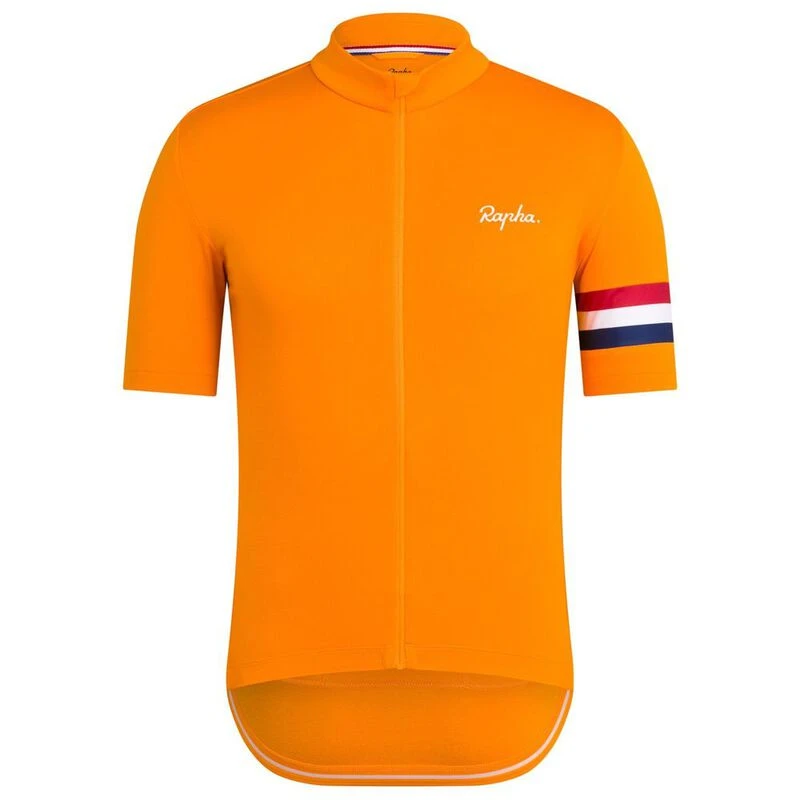 Rapha Mens Classic Country Jersey Yellow Sportpursuit