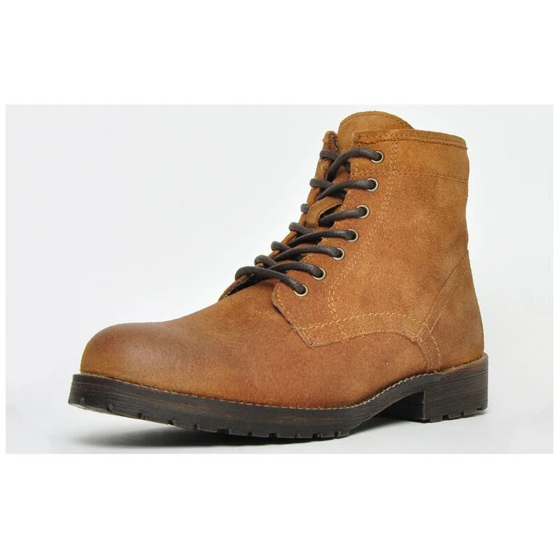 Red tape suede boots store