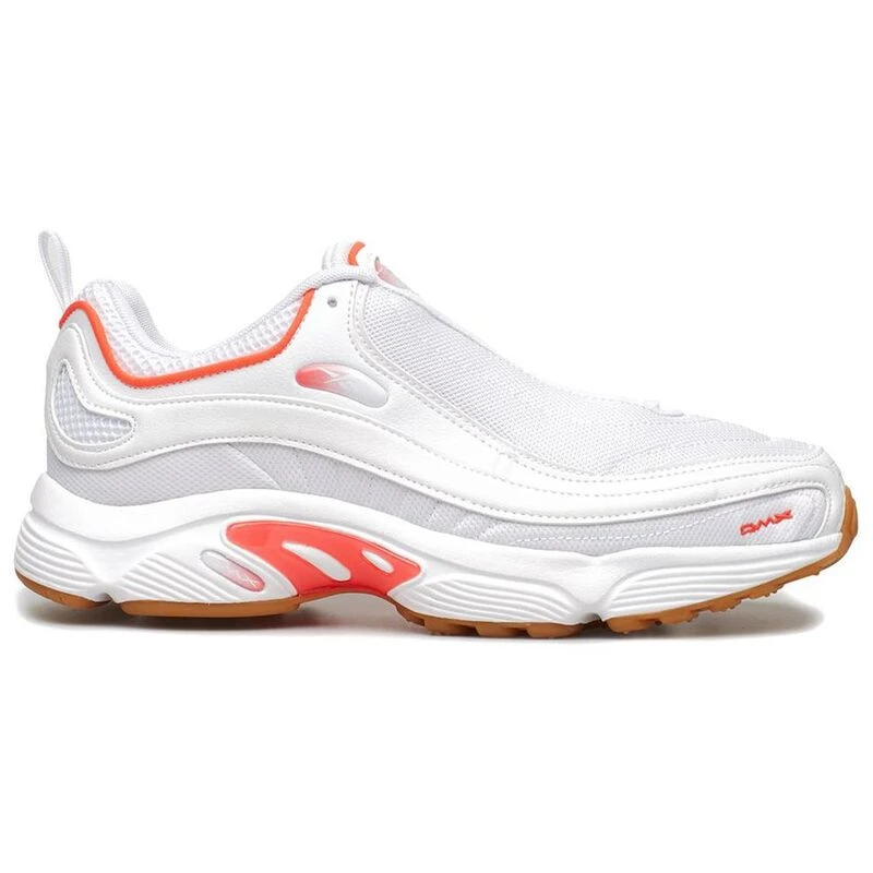 Reebok Daytona Dmx Mu Trainers White Neon Red Gum Sportpursuit