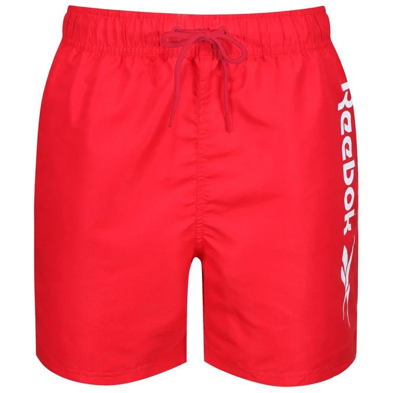 Reebok Short Swim Homme Rouge Blanc privatesportshop