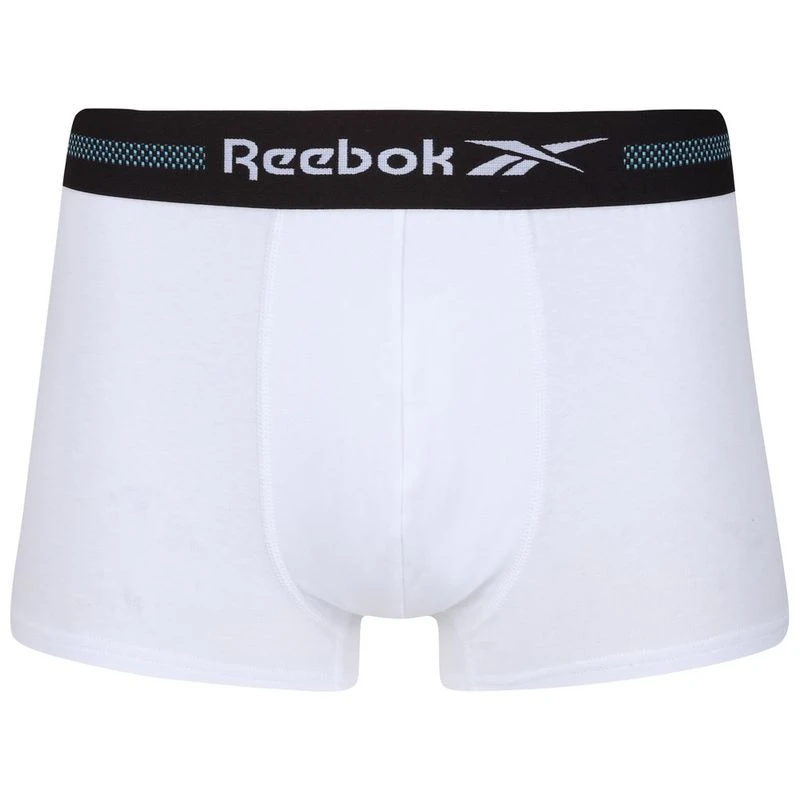 Reebok Mens Sports Underwear Pack of 5 Blue Charcoal Navy White Gre