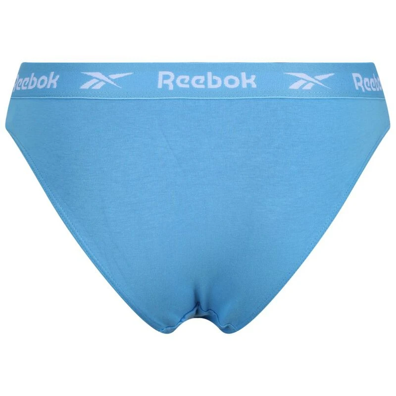 Reebok Womens Briefs (3 Pack - Batik Blue/Atomic Pink/Essential Blue)
