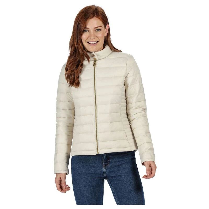 Regatta Womens Karenna Quilted Jacket Light Vanilla Sportpursuit.c