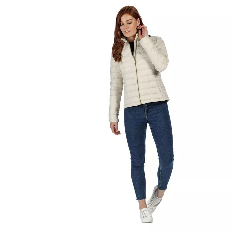Regatta Womens Karenna Quilted Jacket Light Vanilla Sportpursuit.c