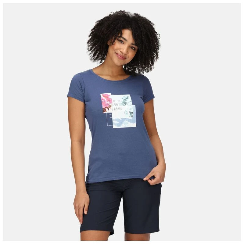 Regatta Womens Breezed III T Shirt Dusty Denim Sportpursuit