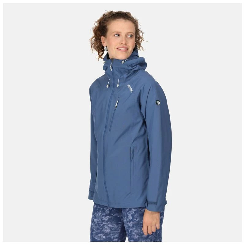 Regatta - Veste imperméable motif/style Coquille BIRCHDALE - Violet - Femme - 0.00